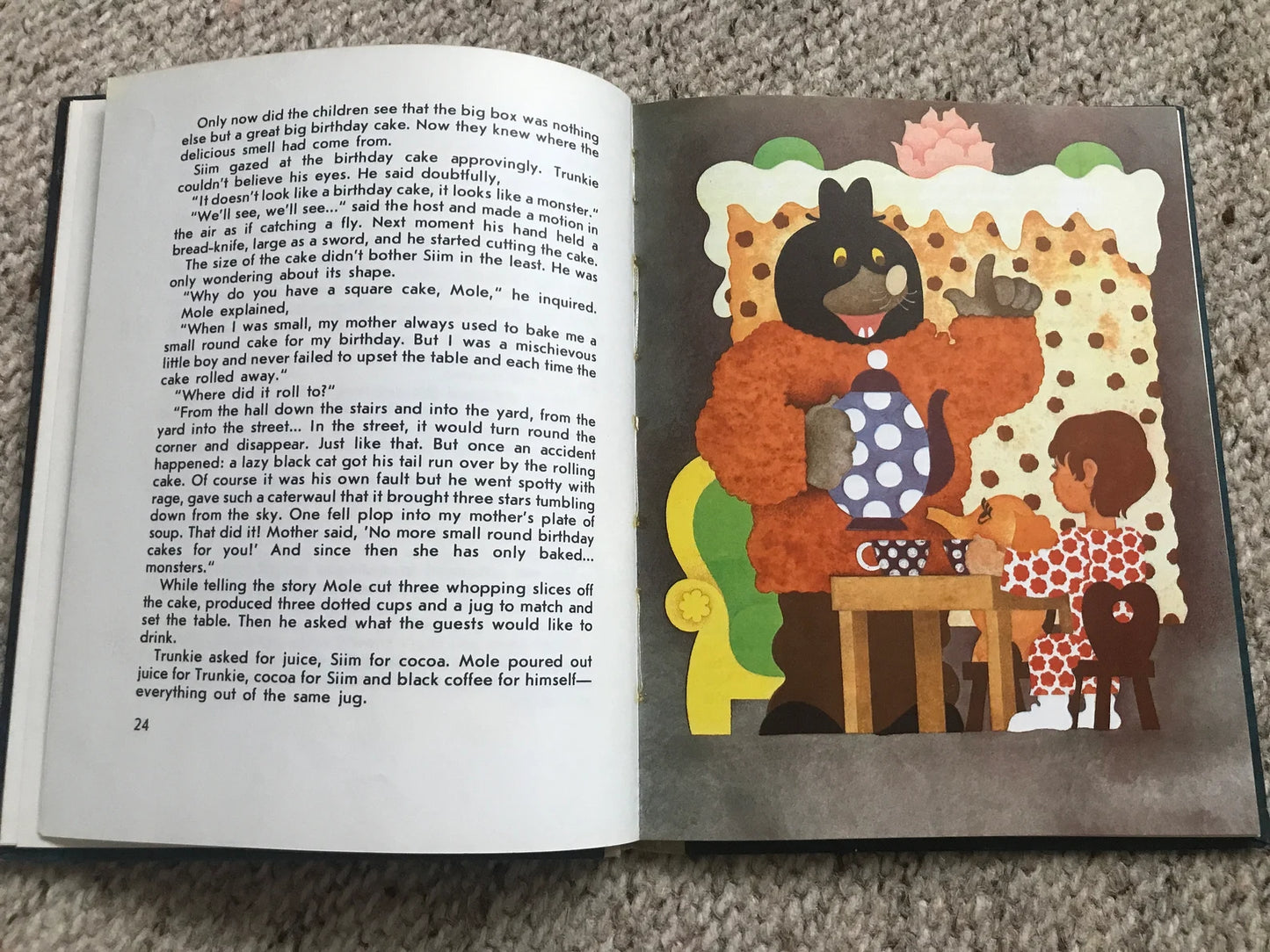 Vintage Children's Book in English - HOT ICE CREAM - 1983