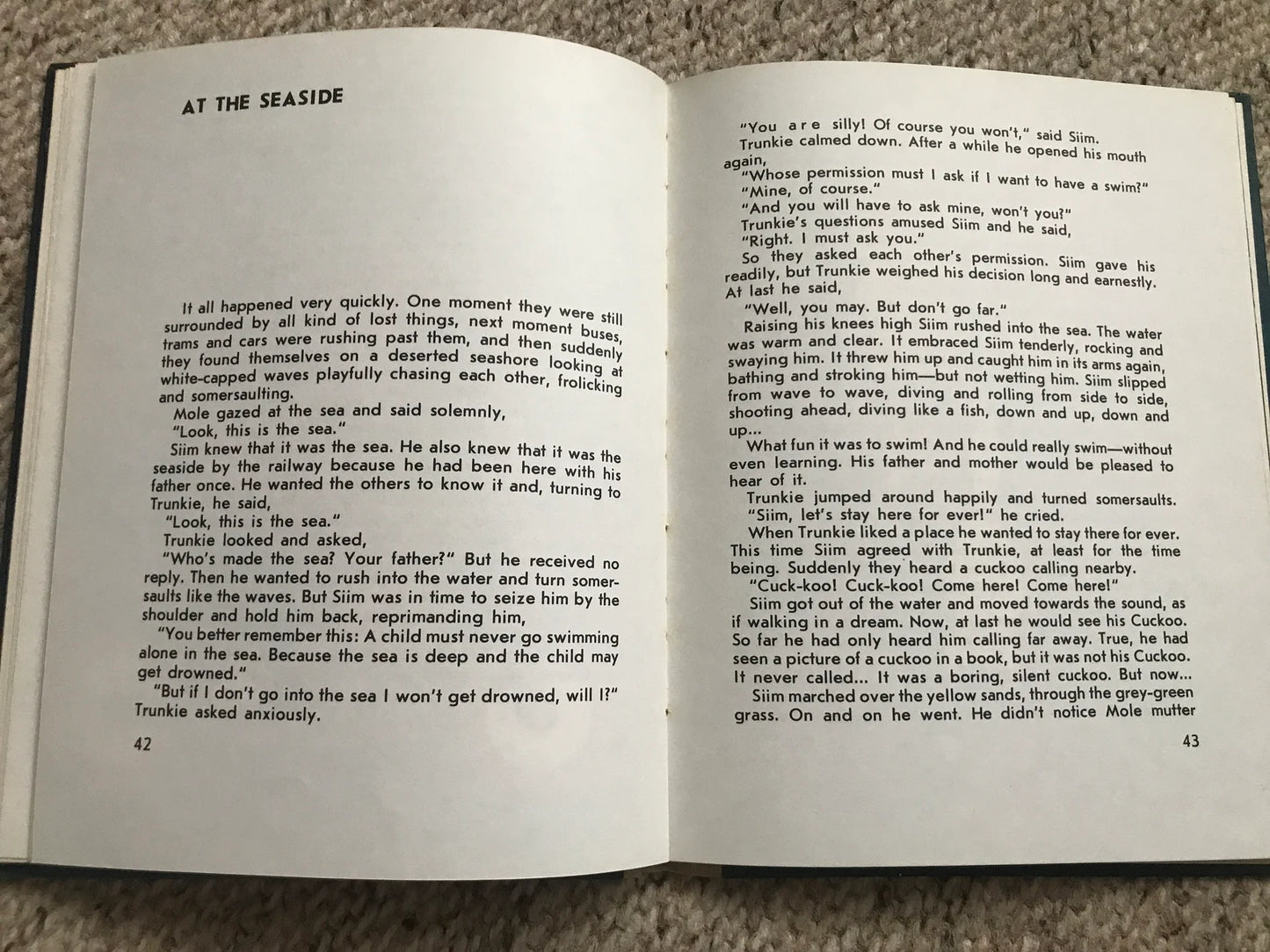 Vintage Children's Book in English - HOT ICE CREAM - 1983